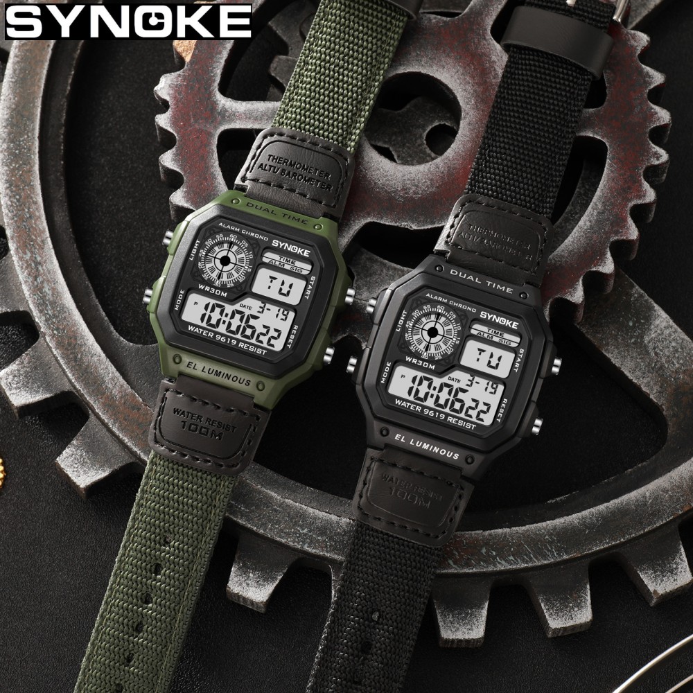 Tide Watch Surf - Synoke Outdoor Militär Digitaluhr Für Männer