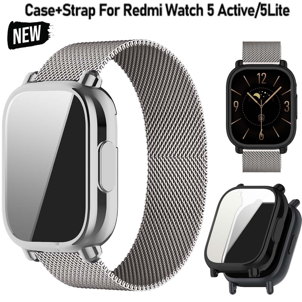 Watch Redmi - Milanaise-Mesh-Armband für Redmi Watch 5, aktives