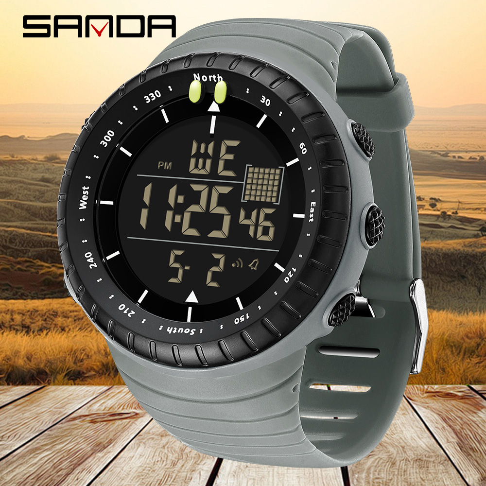 Tide Watch Surf - SANDA Neue 6256 Herren Elektronische Uhr