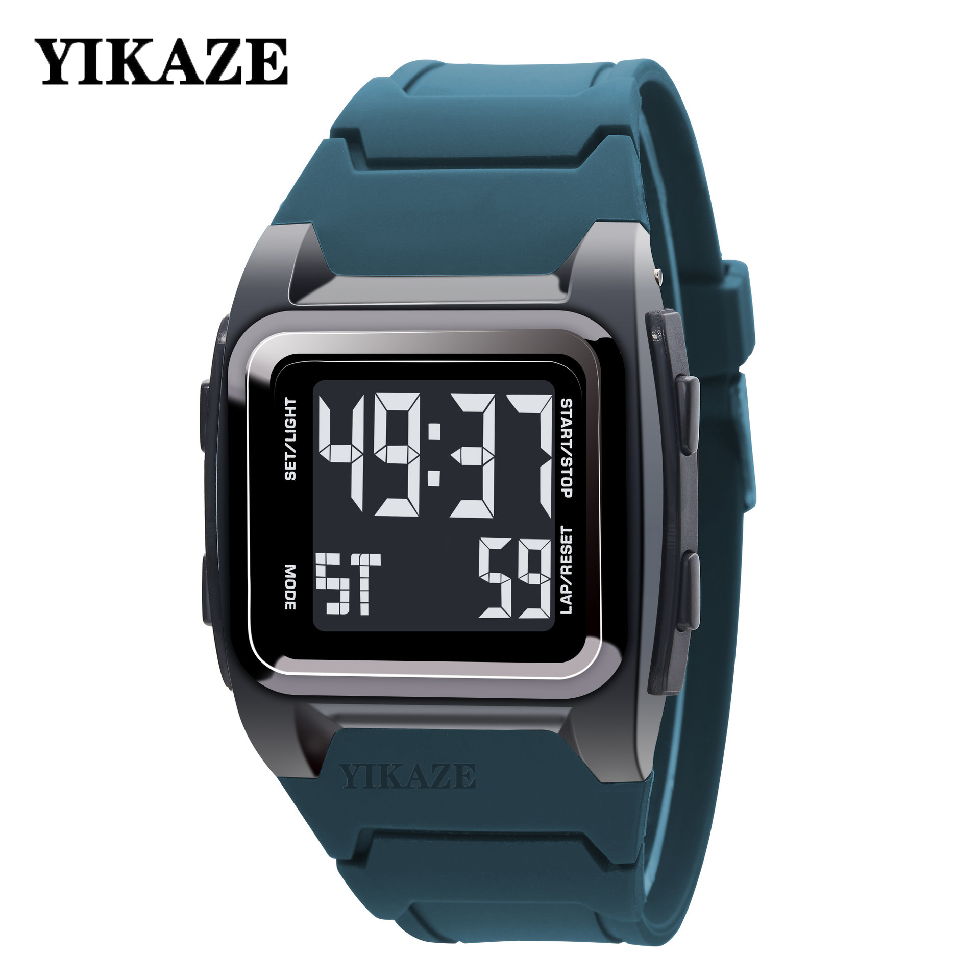 Tide Watch Surf - YIKAZE Herren-Digitaluhr, 50 m wasserdicht, Herren-Sportuhr,
