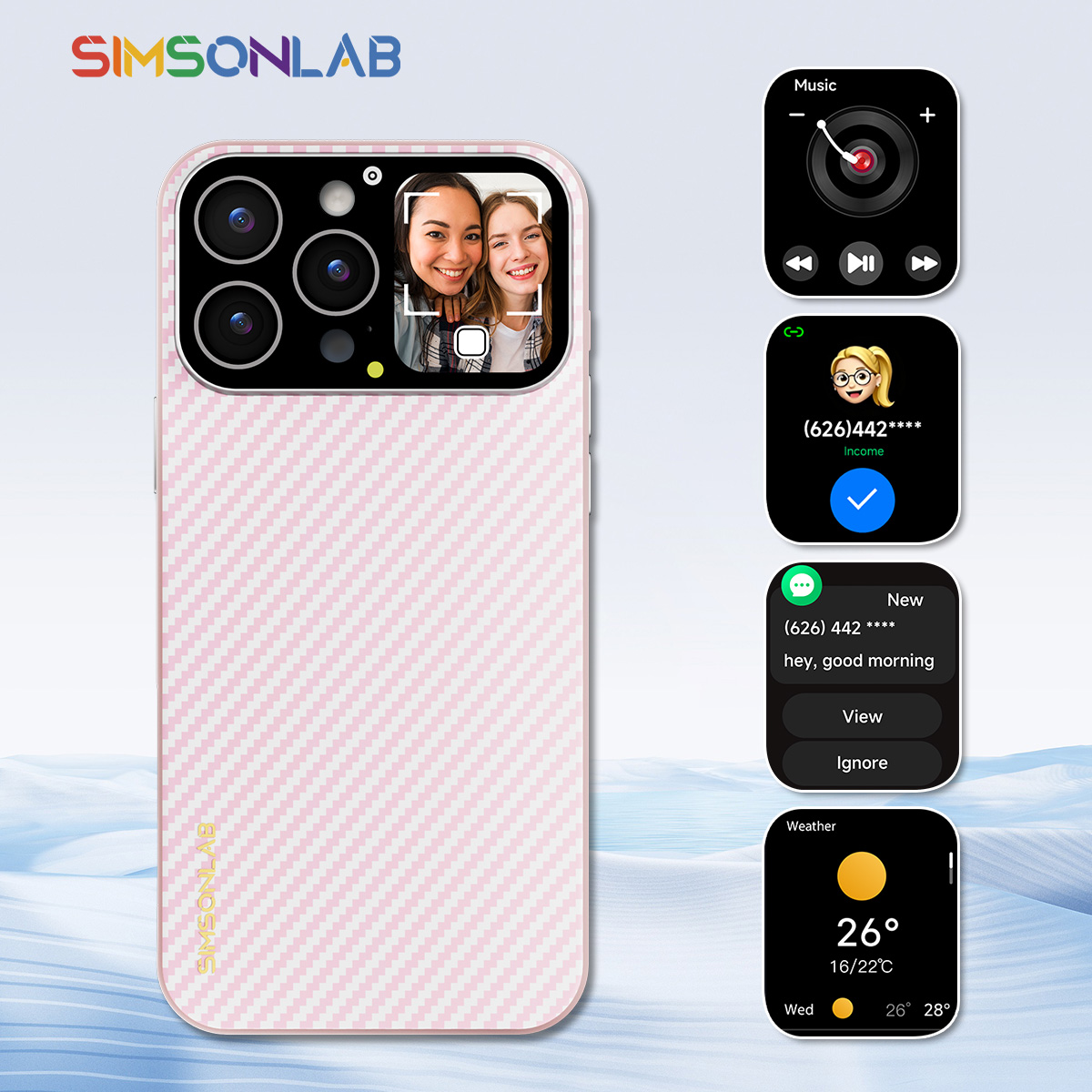 Smartwatch Watches That Connect To Iphone - Neue Smartphone-Hülle für iPhone, Bluetooth-Verbindung, Touchscreen,