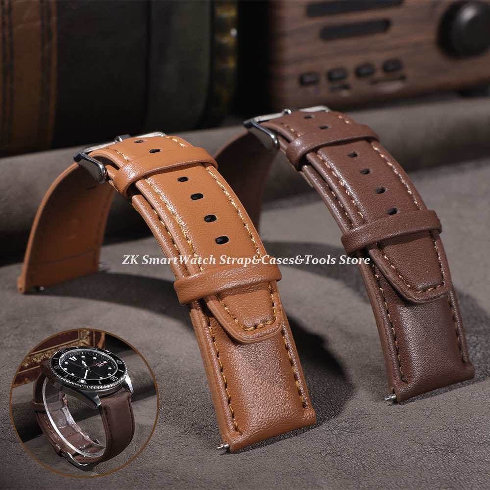 Smartwatch Vintage Watches For Women - Leder-Uhrenarmband 22 mm für Omega für