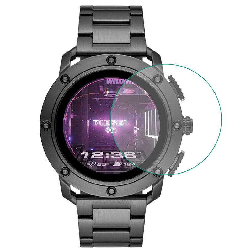 Diesel Watches Smartwatch - Smartwatch Gehärtetem Glas Klar Schutz Film