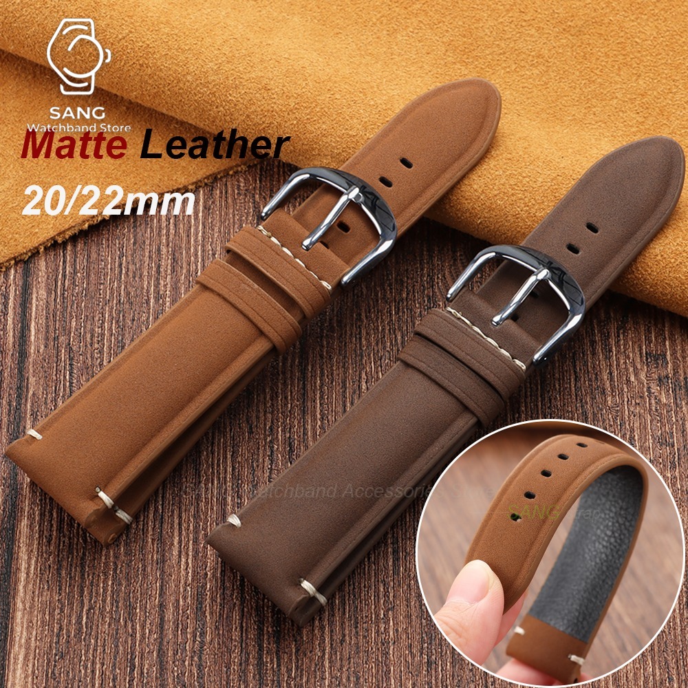 Smartwatch Vintage Watches For Women - 20mm 22mm Universelles Leder-Uhrenarmband für Herren