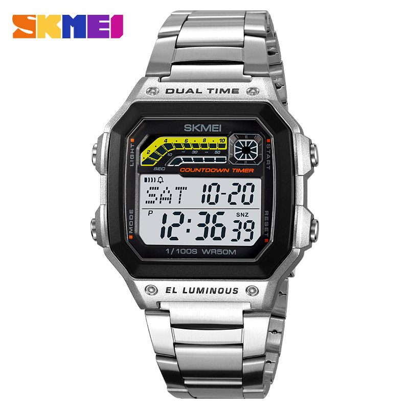 Tide Watch Surf - Skmei Luxus wasserdichte Digitaluhr für Männer