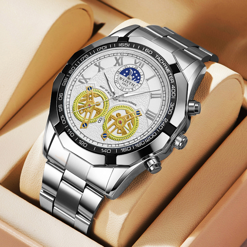Smartwatch Watches Brands For Men - Luxusmarke Herren-Quarzuhren, modisches Konzept, dekoratives Zifferblatt,