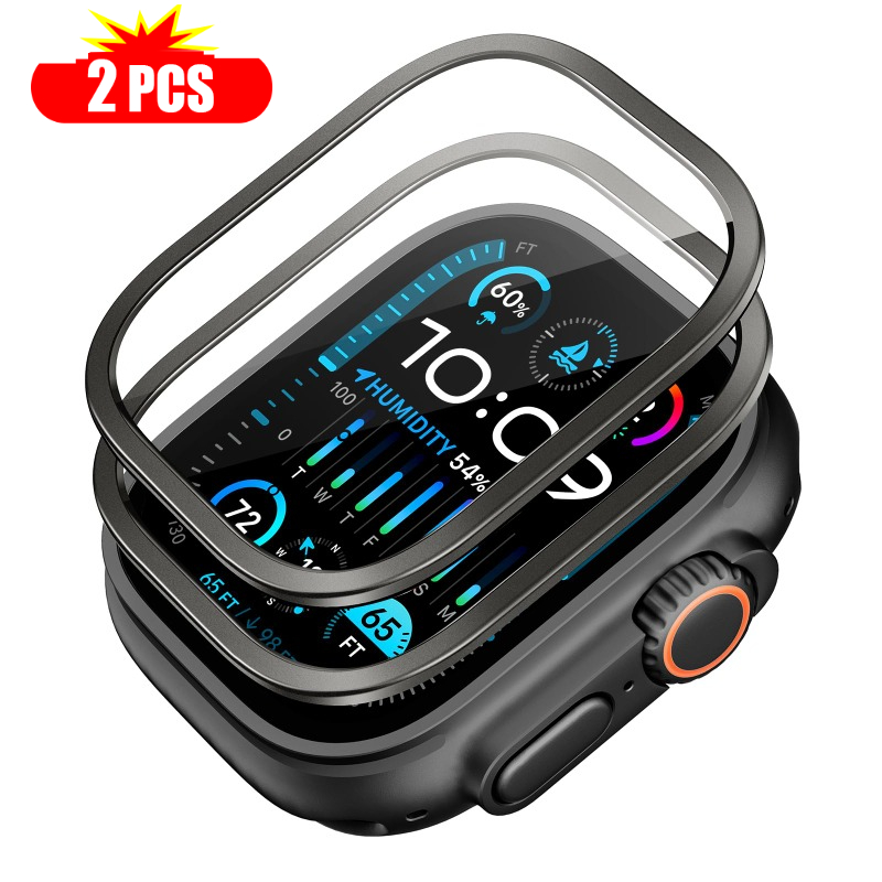Smartwatch Apple Watches For Women - 2 Stück gehärtetes Glas für Apple