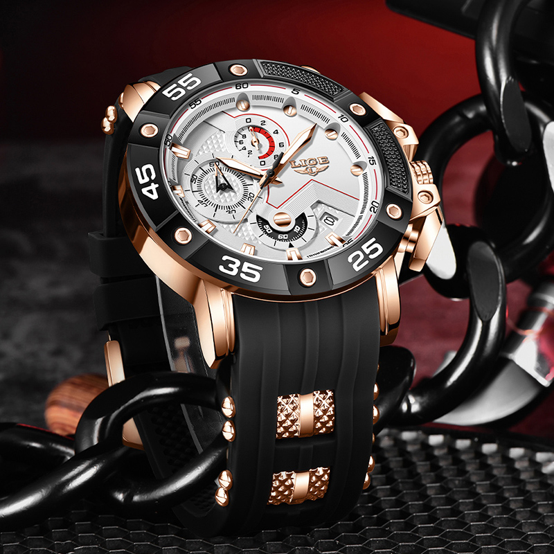LIGE Quarzuhren, Top-Marke, Lu – Smartwatch Watches Brands For Men Bewertung und Preis