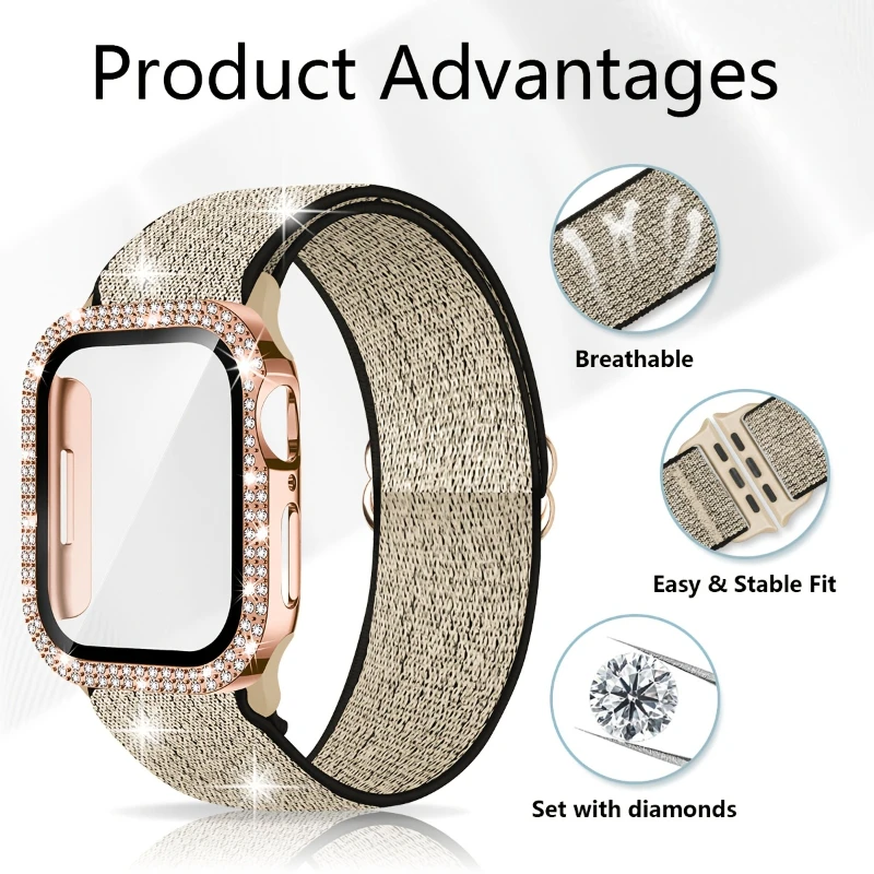 Band + Hülle für Apple Watch 4 – Smartwatch Apple Watches For Women Bewertung und Preis