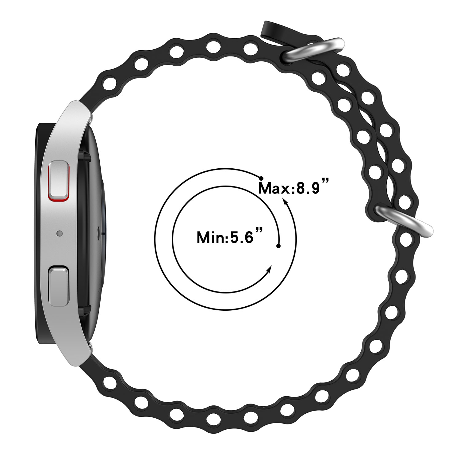 22 mm Ocean Strap für OnePlus  – Smartwatch Oneplus Watches Bewertung und Preis