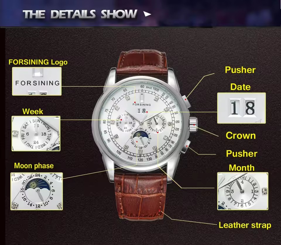 FORSINING Replik Multifunktion – Patek Philippe Watch Aquanaut Bewertung und Preis
