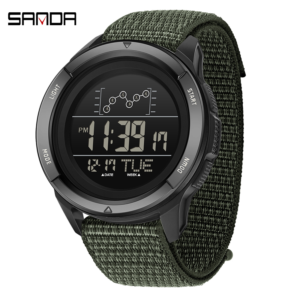 SANDA Elektronische Uhr, Nylon – Tide Watch Surf Bewertung und Preis