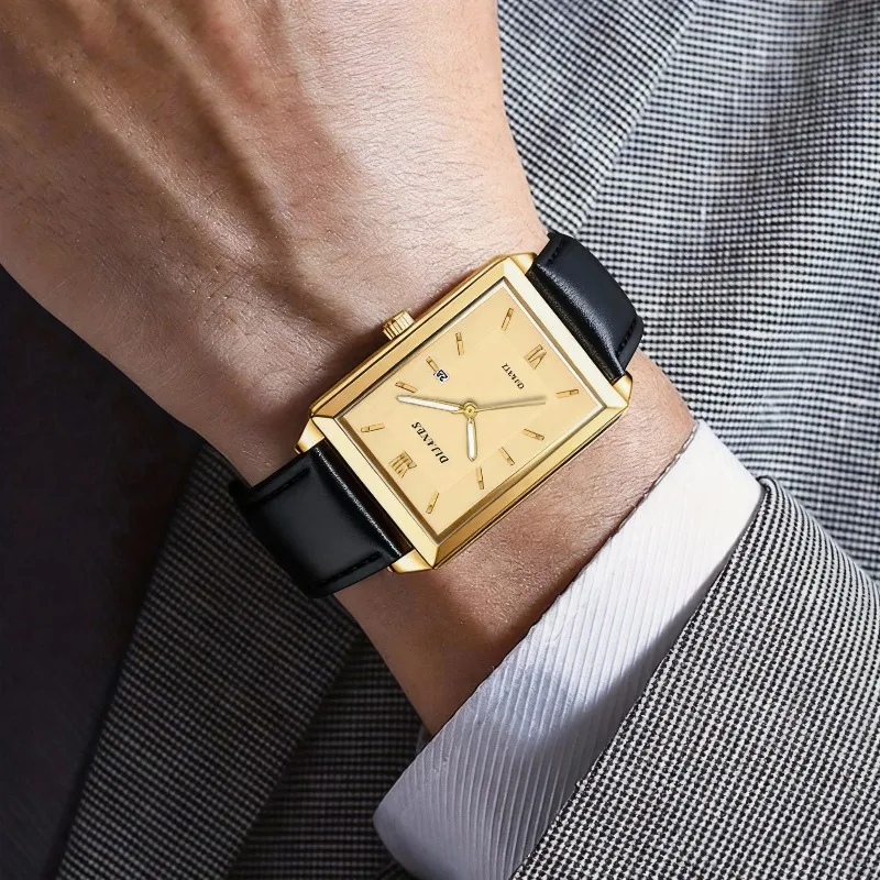 Lässige Leder-Herrenuhren Modi – Smartwatch Watches Brands For Men Bewertung und Preis