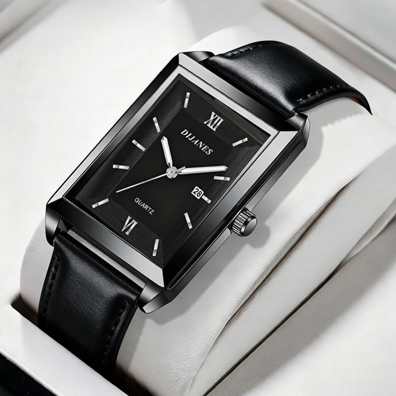 Lässige Leder-Herrenuhren Modi – Smartwatch Watches Brands For Men Bewertung und Preis