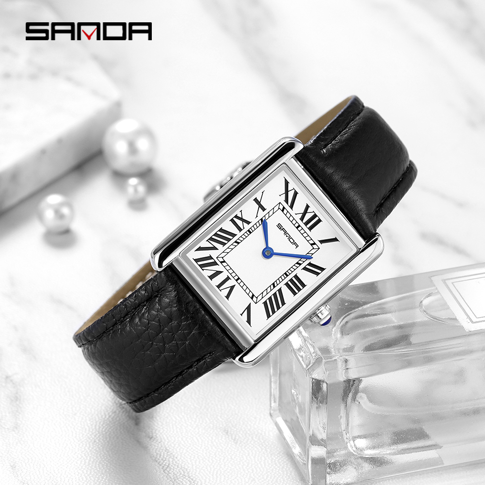Sanda rechteckige Armbanduhren – Cartier Watch Tank Bewertung und Preis