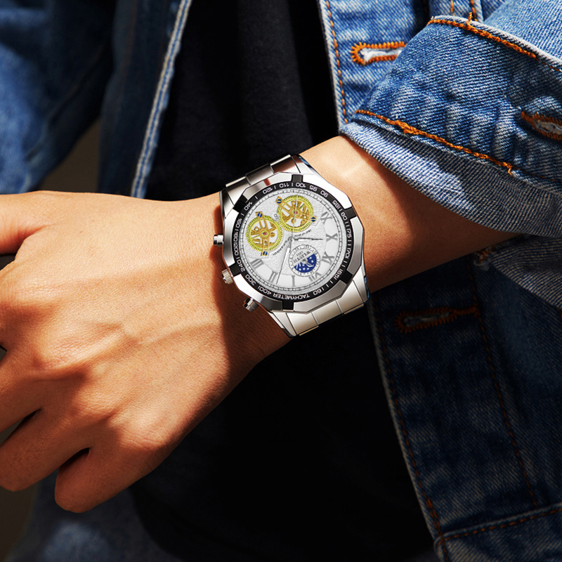 Luxusmarke Herren-Quarzuhren,  – Smartwatch Watches Brands For Men Bewertung und Preis