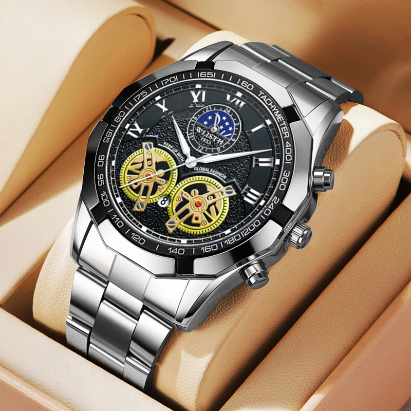 Luxusmarke Herren-Quarzuhren,  – Smartwatch Watches Brands For Men Bewertung und Preis