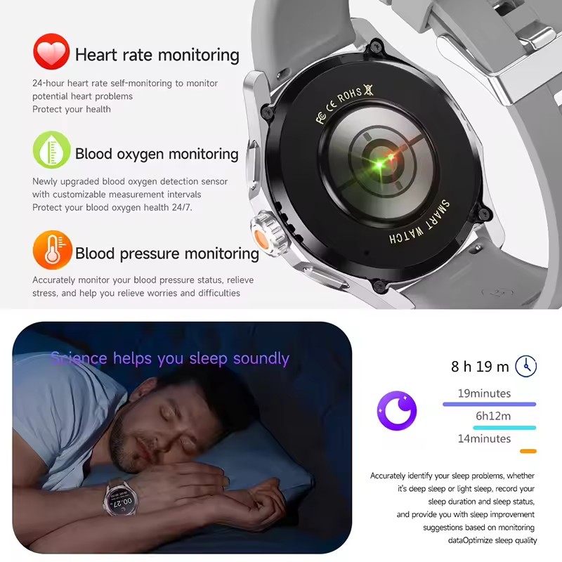 GUHUAVMI NFC Smart Watch Männe – Smartwatch Watches Brands For Men Bewertung und Preis
