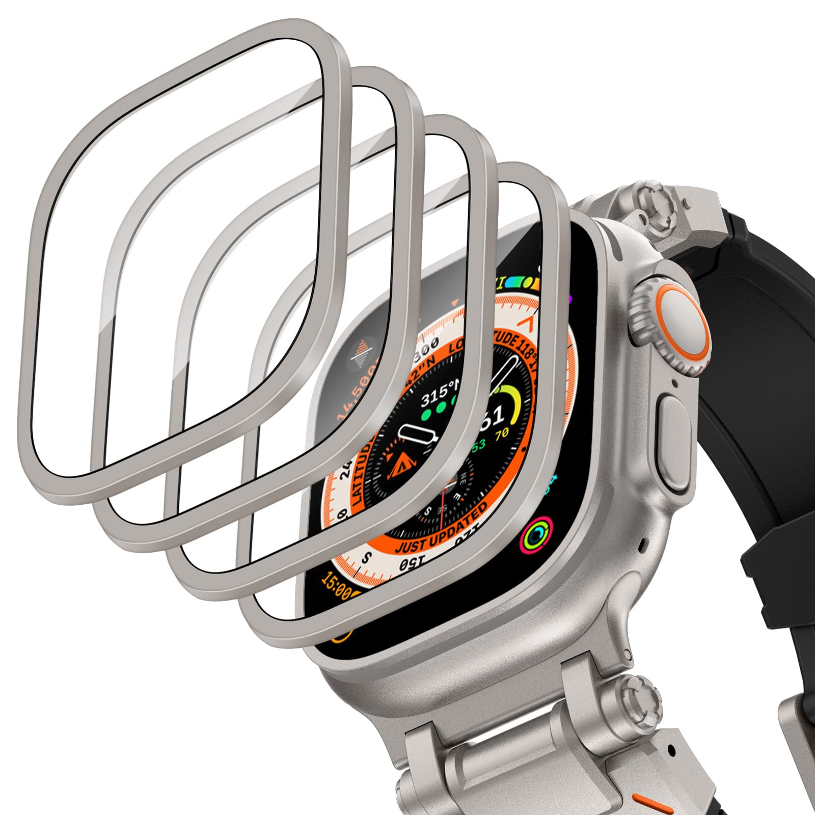 Gehäuse aus Aluminiumlegierung – Smartwatch Apple Watches For Women Bewertung und Preis