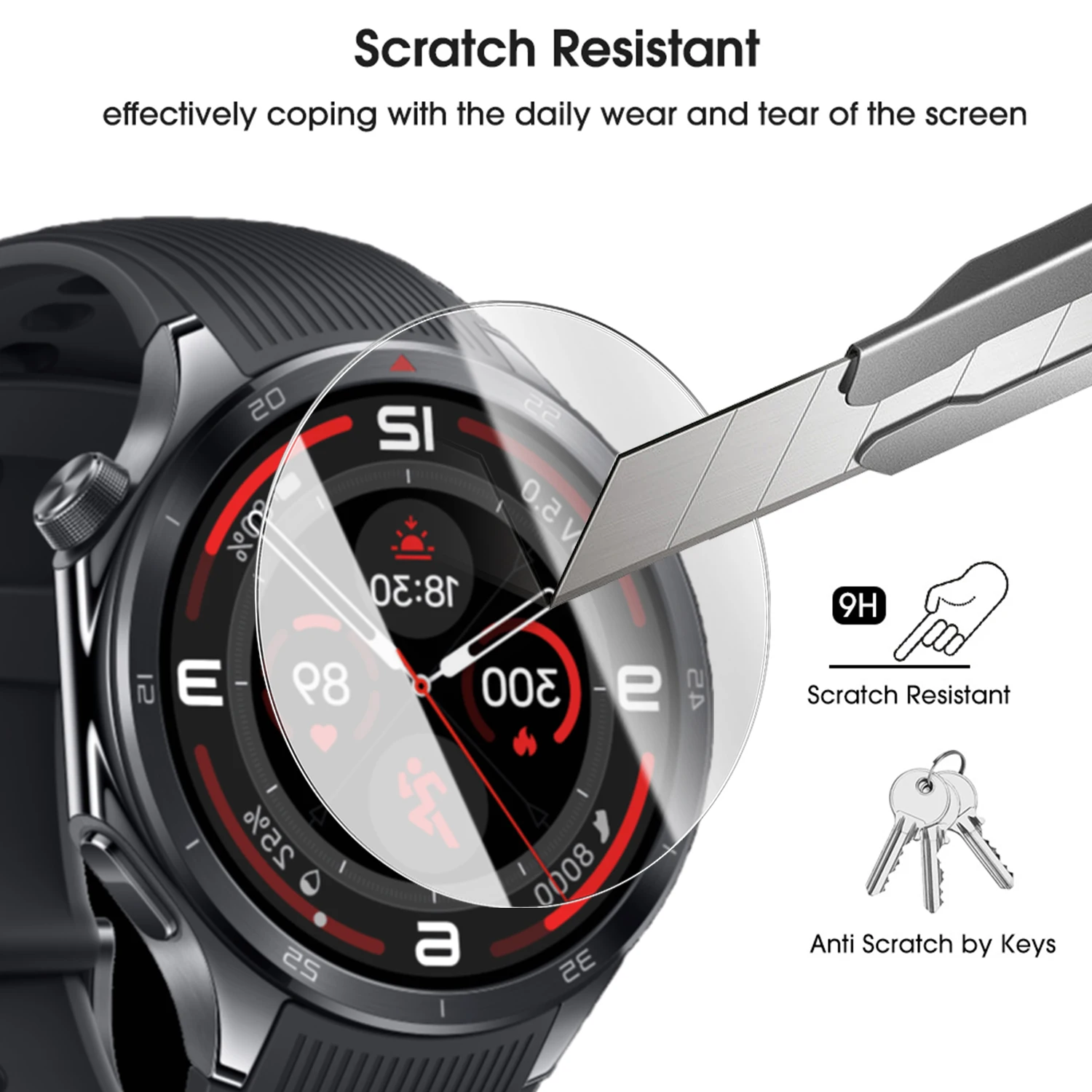 9H Einfache Installation aus g – Smartwatch Oneplus Watches Bewertung und Preis
