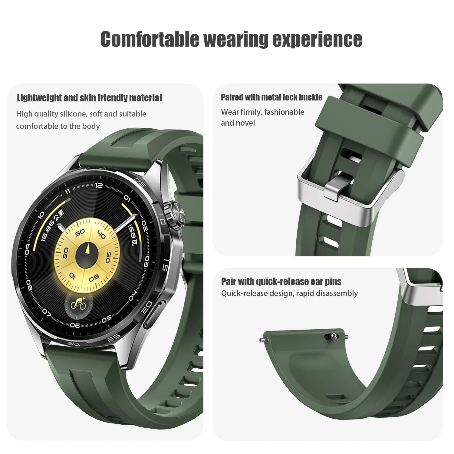 Sport Gummi Armband 22mm Für P – Titan Watches Smartwatch Bewertung und Preis