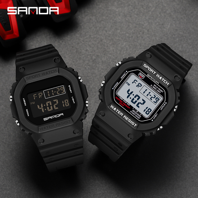SANDA G Stil Digitale Uhr Männ – Tide Watch Surf Bewertung und Preis