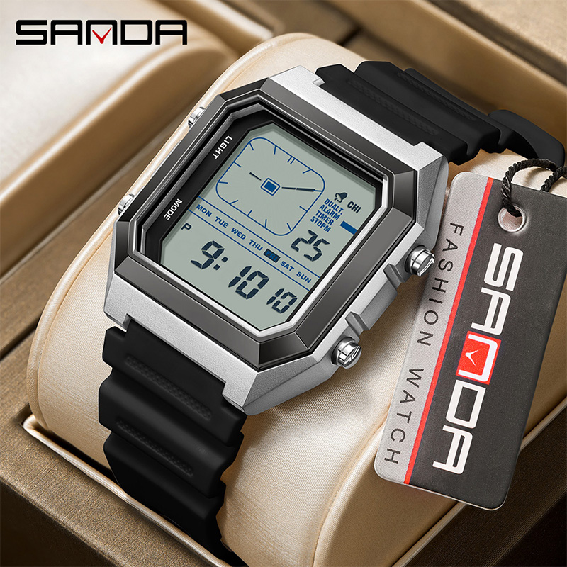 SANDA 6307 Neue Herren Digital – Tide Watch Surf Bewertung und Preis